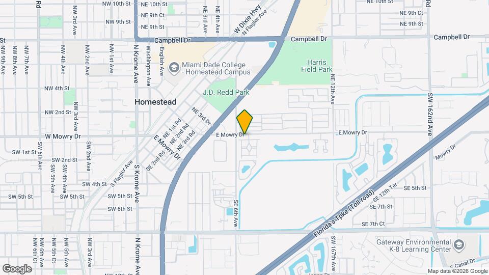 641 E Mowry Ct Map and Location Details