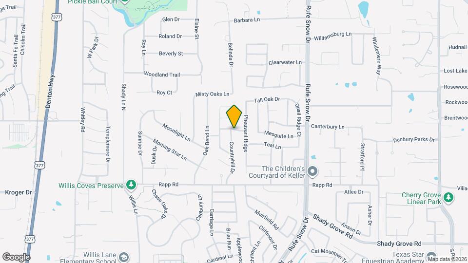 1101 Countryhill Dr Mapa y Detalles de la Ubicación