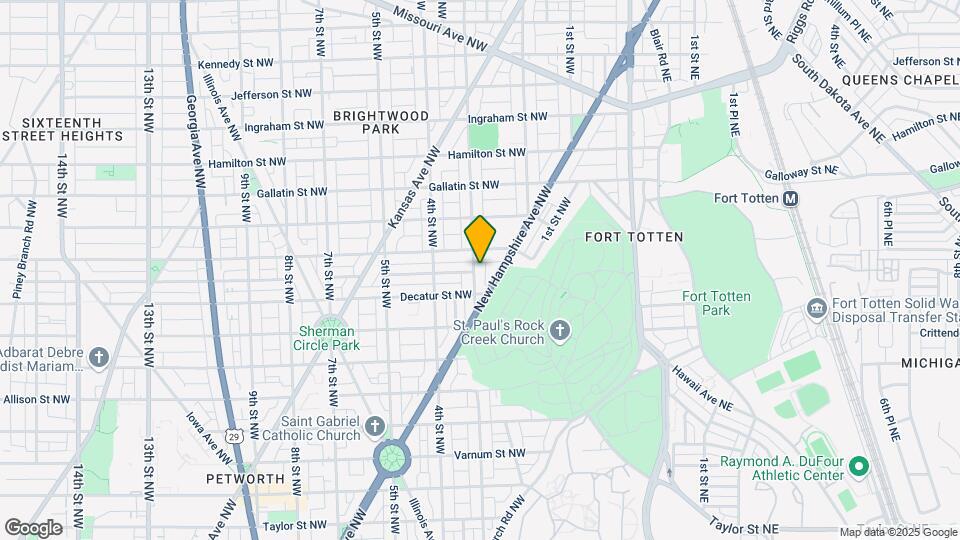 4829 3rd St NW Map and Location Details