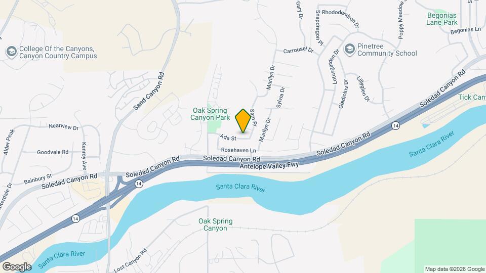 15839 Ada St Map and Location Details