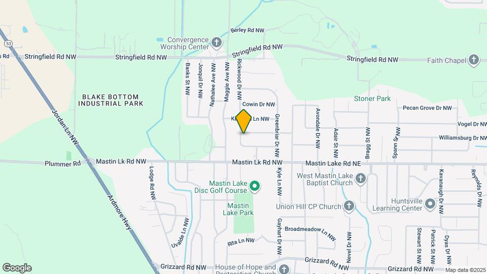 6020 Rickwood Dr NW Map and Location Details
