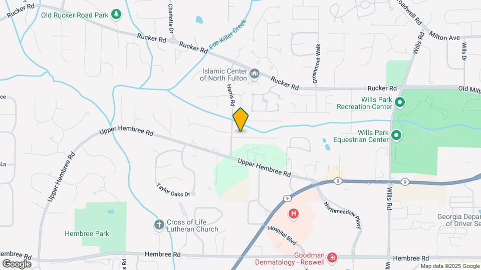 4205 Harris Ridge Ct Map and Location Details