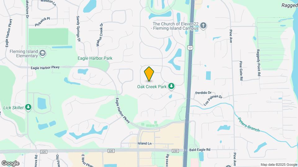 1995 Bluebonnet Way Map and Location Details