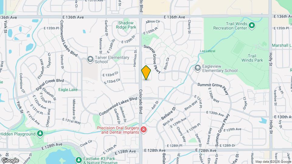 4041 E 133rd Cir Map and Location Details