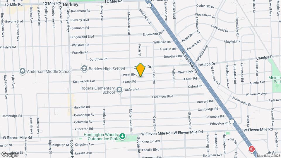 1674 Eaton Rd Map and Location Details