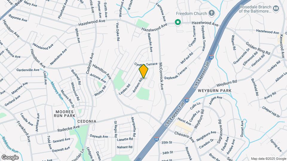 5693 Arnhem Rd Map and Location Details