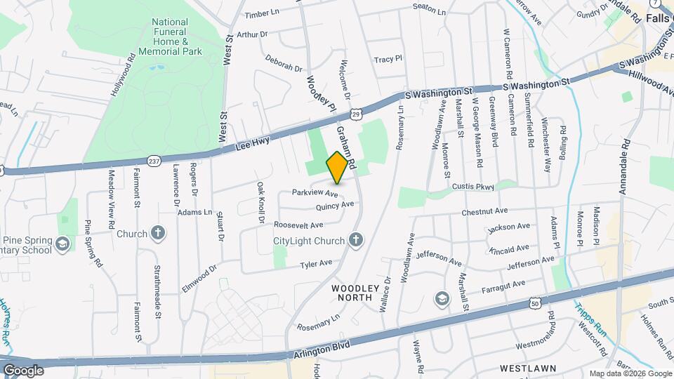 7132 Parkview Ave Map and Location Details