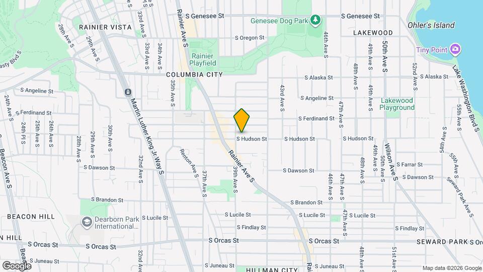 3908A S Hudson St Map and Location Details