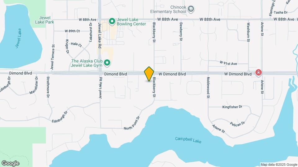 9336 Blackberry St Map and Location Details