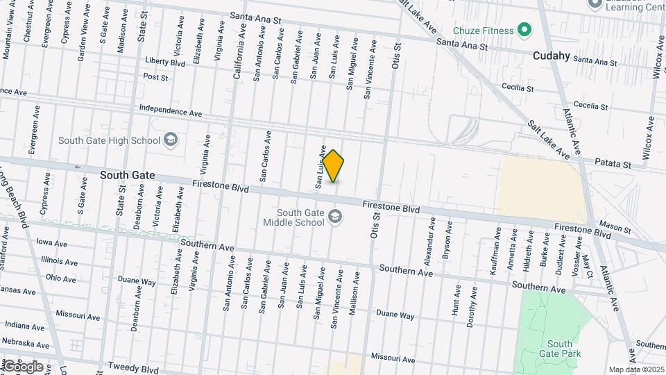 8689 San Miguel Ave Map and Location Details