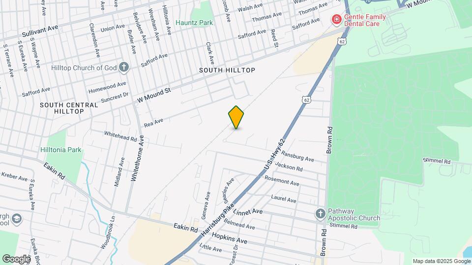 870 Geneva Ave Map and Location Details