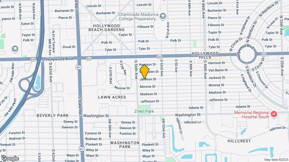 5424 Jackson St Map and Location Details