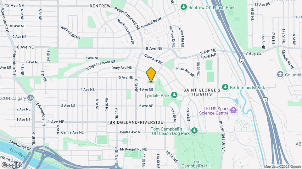 1135 Jamieson Av NE Map and Location Details