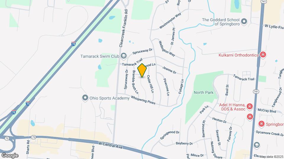 210 Teakwood Ln Map and Location Details