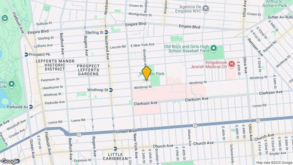 668 Brooklyn Ave Map and Location Details