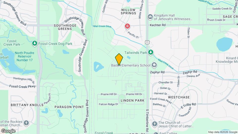 6003 Windy Willow Dr Map and Location Details