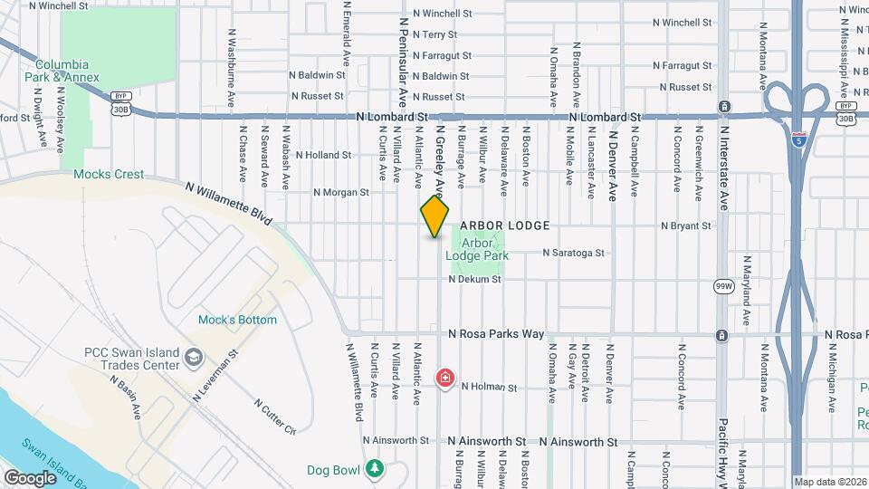 6915 N Greeley Ave Map and Location Details