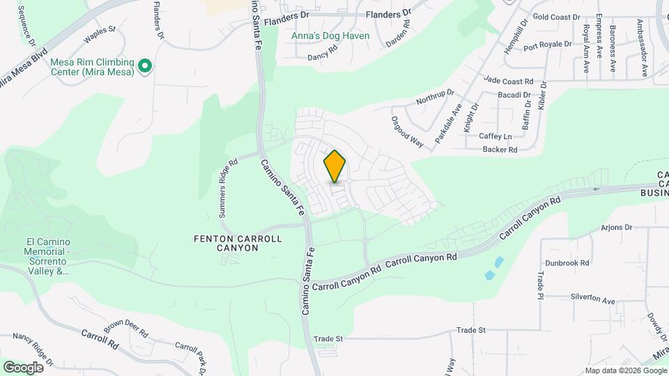 10512 Derella Wy Map and Location Details