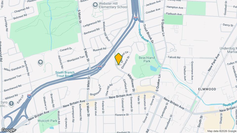 124 Mayflower St Map and Location Details