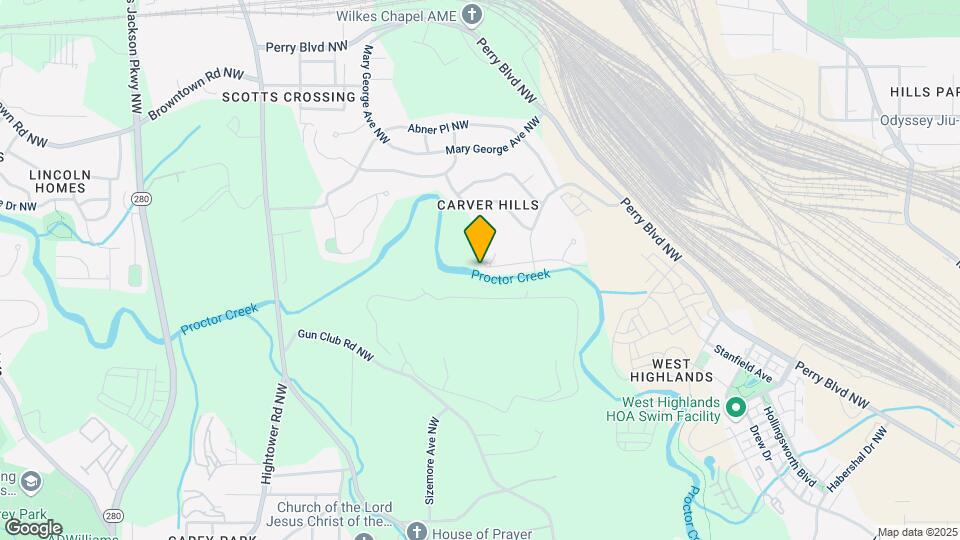 14 Property SFR Portfolio Sale in Atlanta Map and Location Details