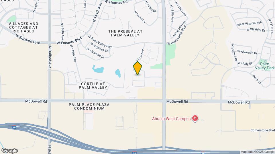 1882 N 140th Dr Map and Location Details