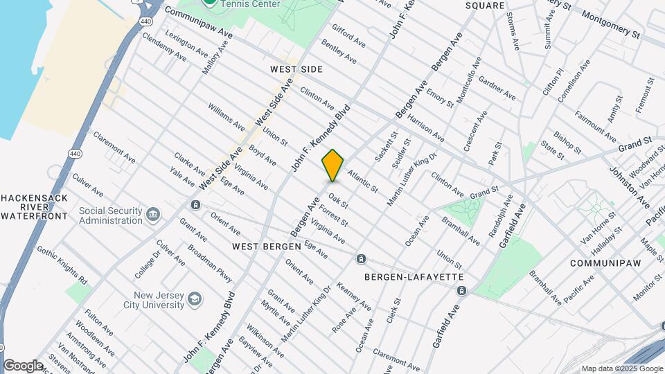 402 Bergen Ave Map and Location Details