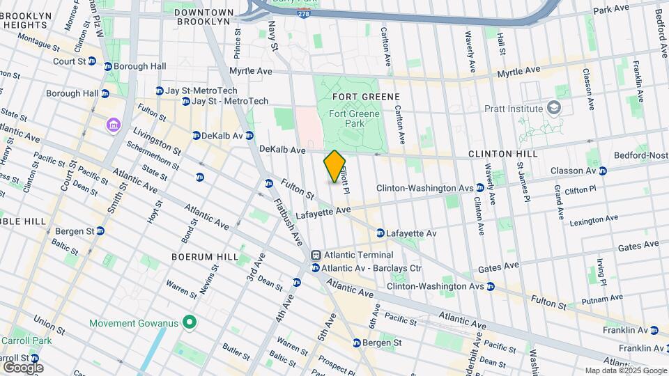 63 Fort Greene Pl Map and Location Details