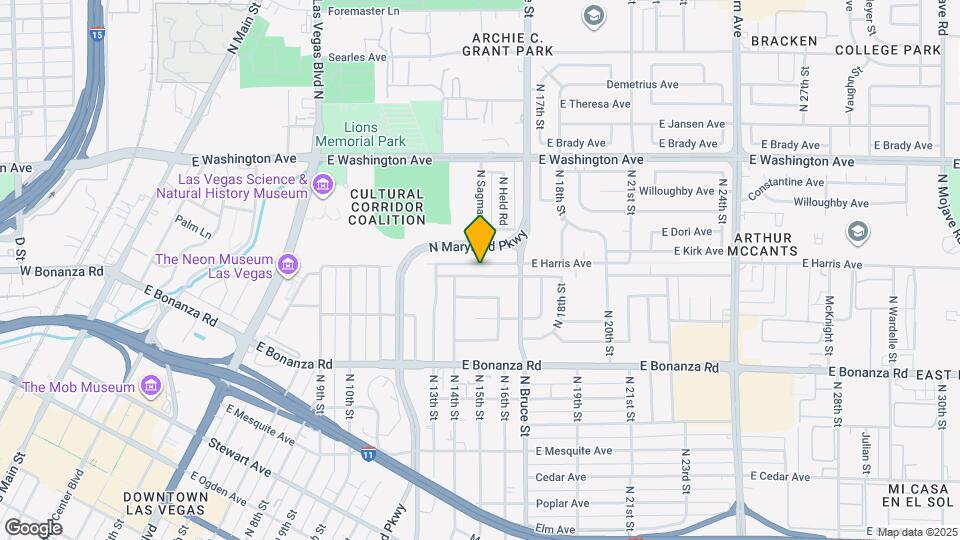 1500 E McWilliams Ave Map and Location Details