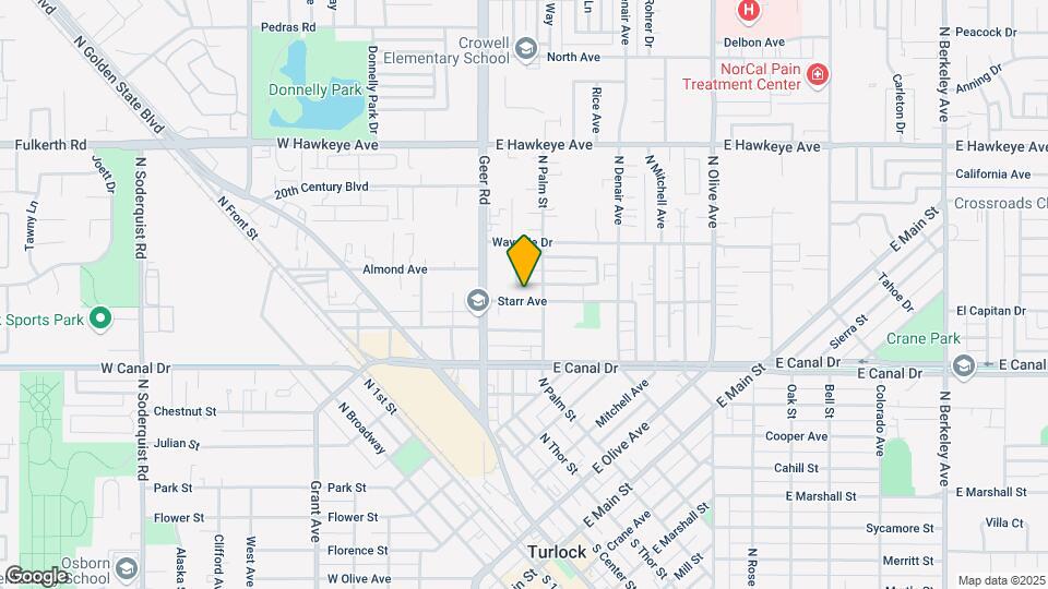 121 Starr Ave Mapa y Detalles de la Ubicación