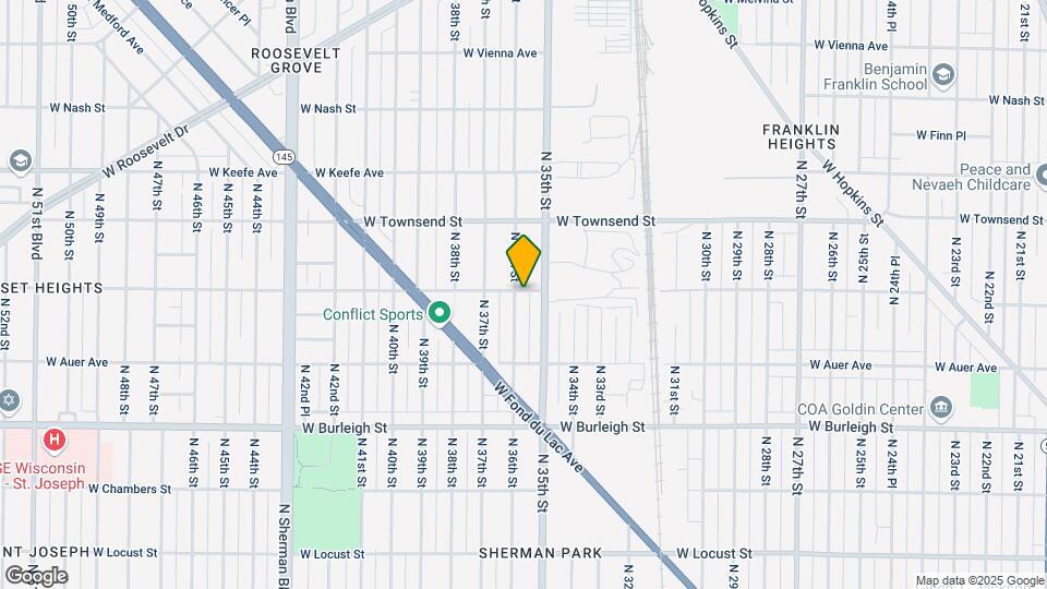 3290 N 36th St Map and Location Details