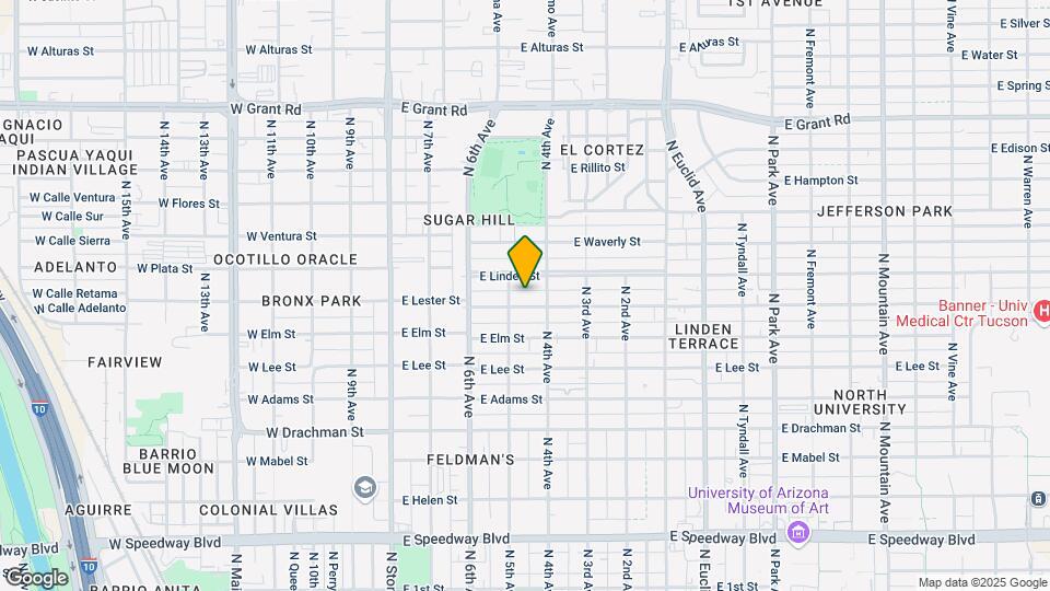 323 E Lester St Map and Location Details