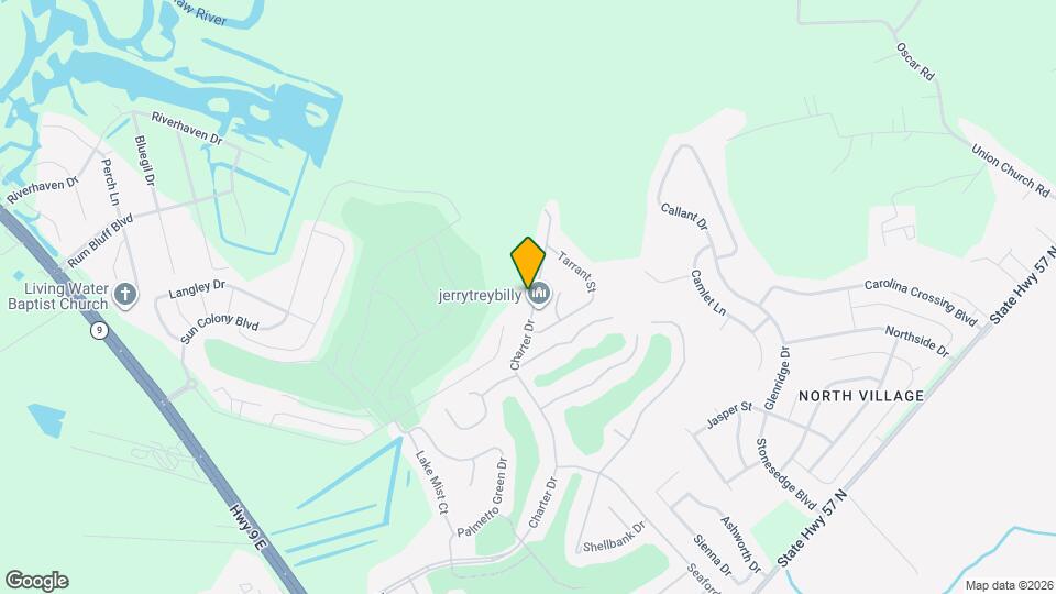 1834 Fairwinds Dr Map and Location Details