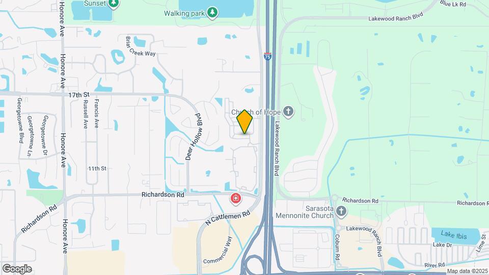 1553 Napoli Dr W Map and Location Details