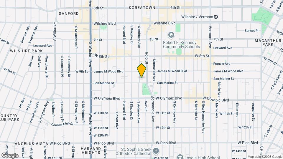 932 S Ardmore Ave Mapa y Detalles de la Ubicación