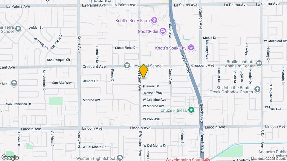 Elmwood Mapa y Detalles de la Ubicación