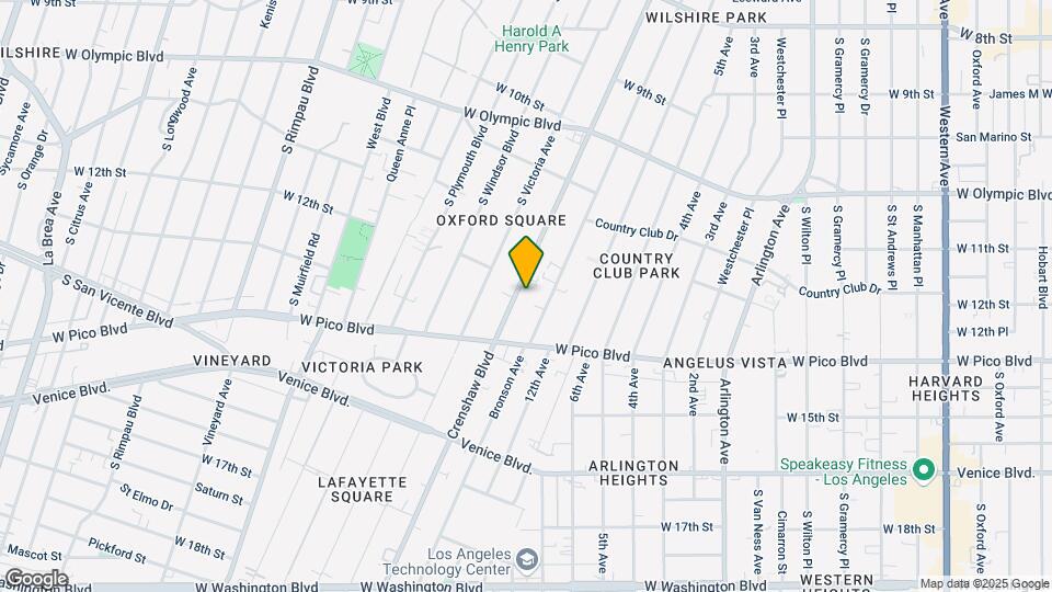 1210 Crenshaw Blvd Map and Location Details