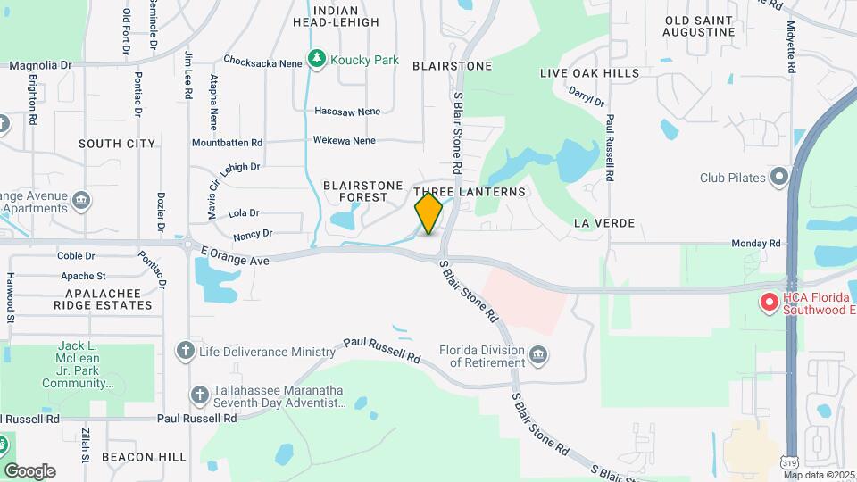 1733 Beechwood Cir S Map and Location Details