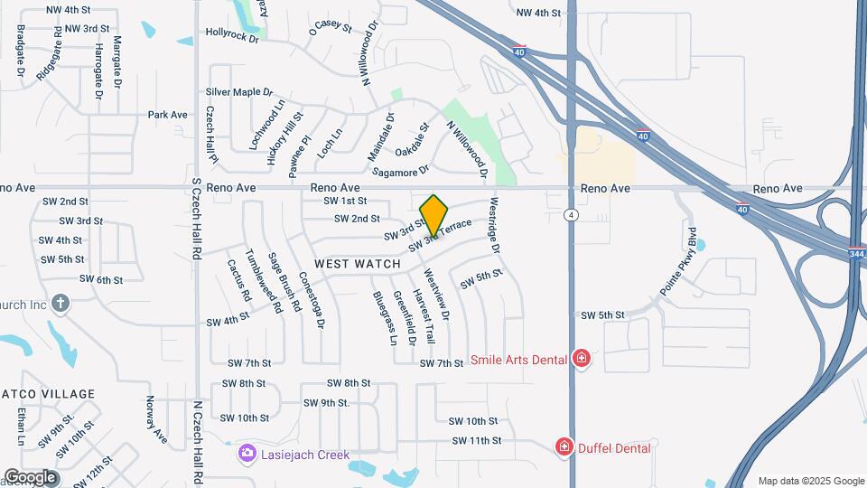 11716 SW 3rd Terrace Map and Location Details