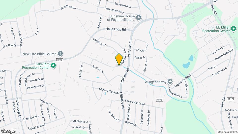 1221 Butterwood Cir Map and Location Details