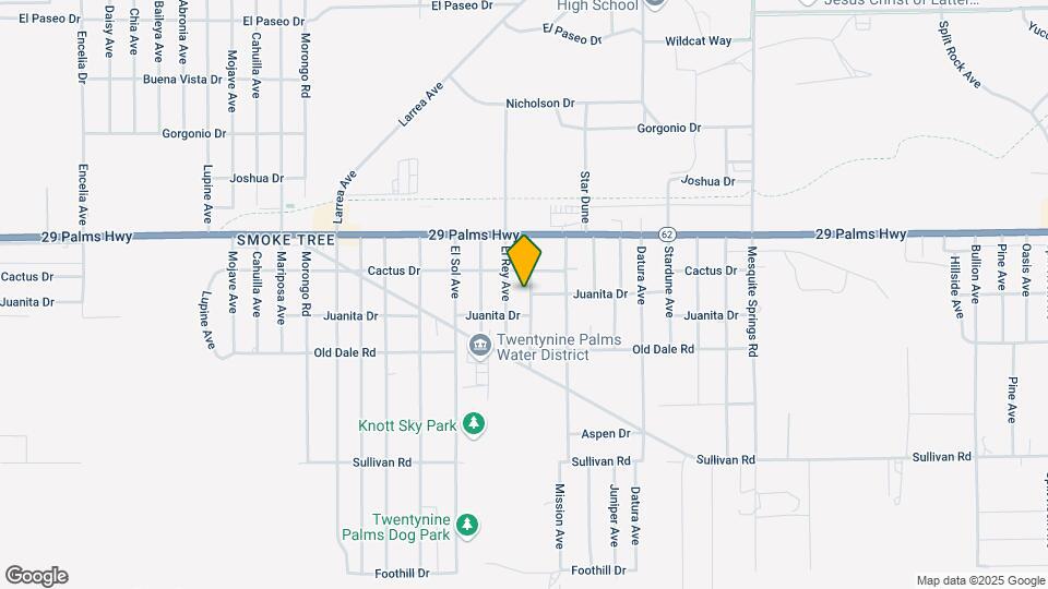 6598 La Buena Tierra Ave Map and Location Details