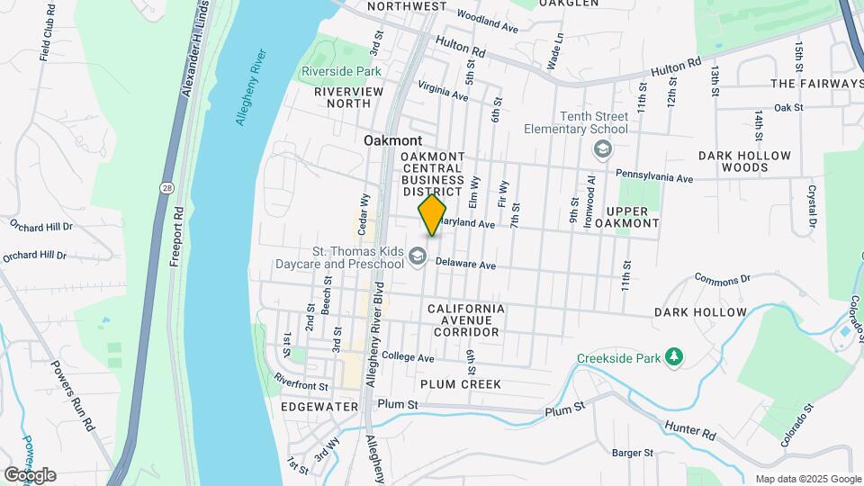 516 4th St Map and Location Details