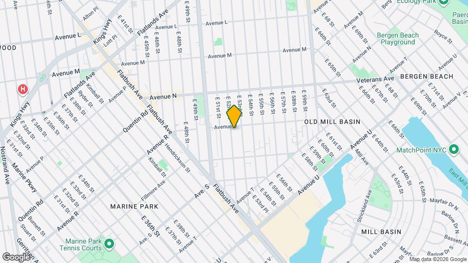 1757 E 52nd St, Unit Ground Mapa y Detalles de la Ubicación