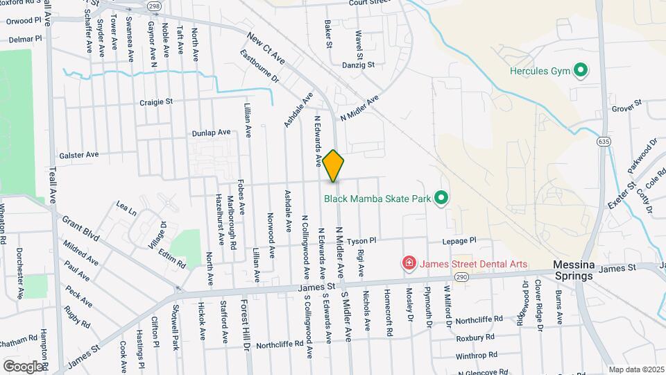 289 N Midler Ave Map and Location Details