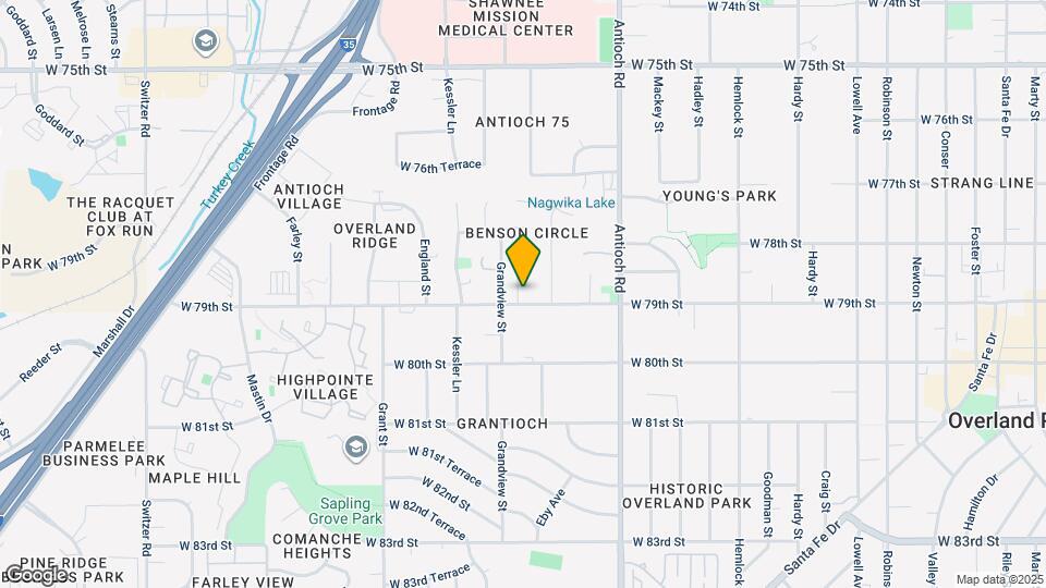 7835 Eby Ln Map and Location Details