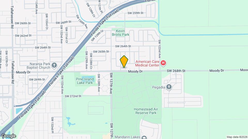 26770 SW 125th Ave Map and Location Details