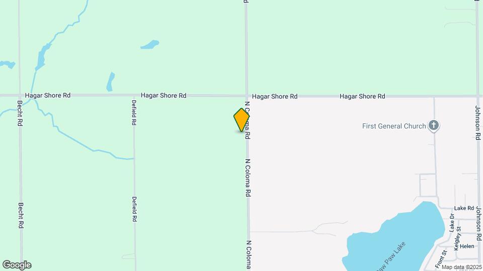 6358 Coloma North Rd Map and Location Details