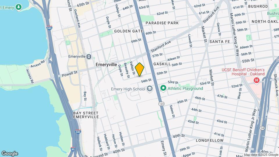 1209 55th St Map and Location Details