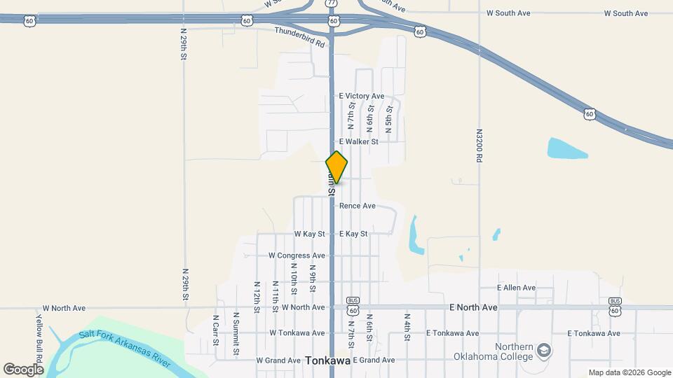 710 N Main St Map and Location Details