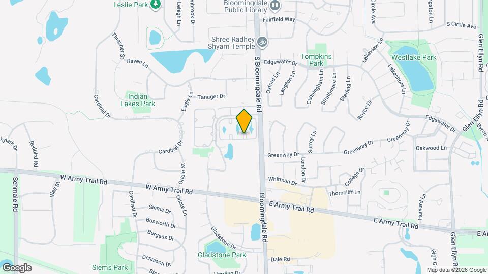 170 S Waters Edge Dr, Unit 102 Map and Location Details