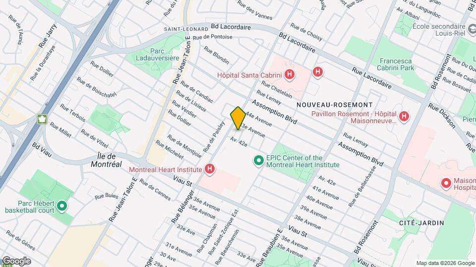 5285-5291 Thackeray St Map and Location Details